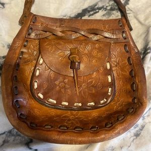 Vintage leather purse